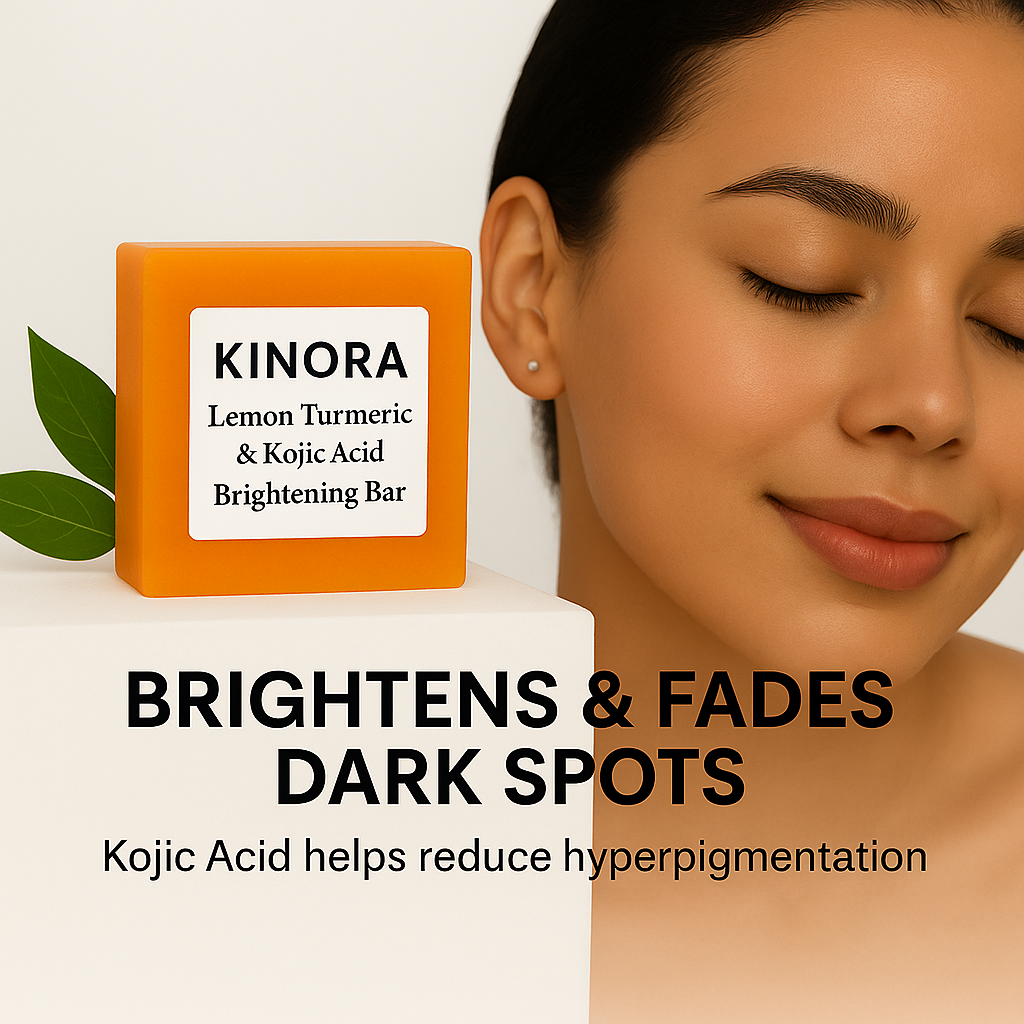 Kinora Kojic Acid & Turmeric Soap
